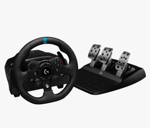 Logitech G923 TRUEFORCE Racing Wheel and Pedals for PlayStation 4